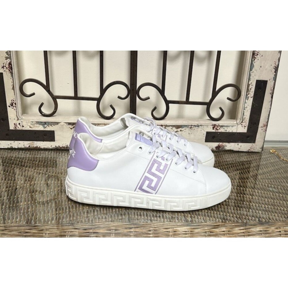 Versace Barocco Greca Jacquard Sneaker Size US 8/EU 41